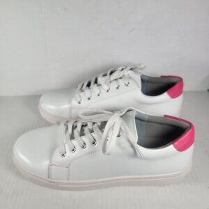 Ruby Label Women White Lace Up Casual Shoes Sneakers Size 42 US 9/9.5